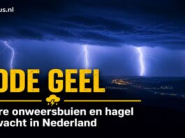 Onweersbuien in Nederland