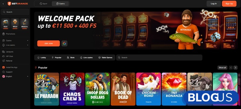 beste casino in Nederland BetOranje
